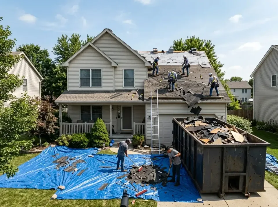 roof-replacement-debris-remova-004 — frequently asked questions, Cheapest Dumpster Rentals in Sun City Center, FL